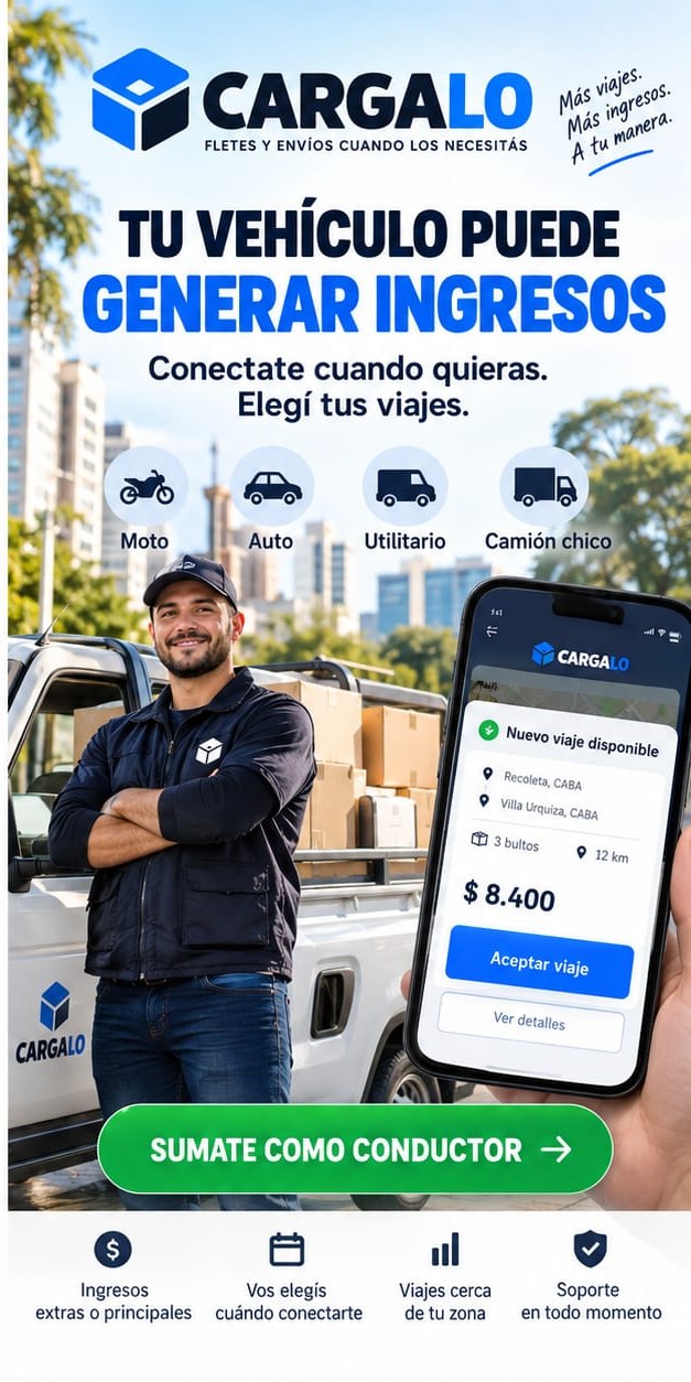 Tu vehículo puede generar ingresos con Cargalo